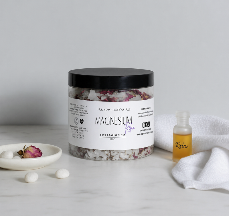 Magnesium lavender bath soak 12oz by NINÜ