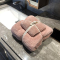 Coral Fleece Towel Set | Soft & Absorbent