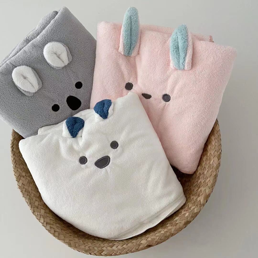Children's Cartoon Towel Set | Soft & Quick-Drying