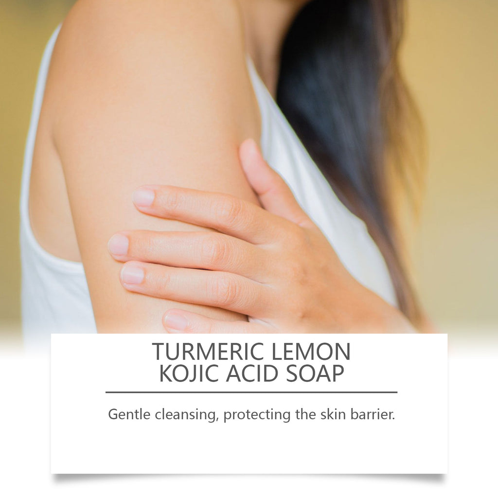 Turmeric & Lemon Kojic Acid Soap | Brightening & Cleansing