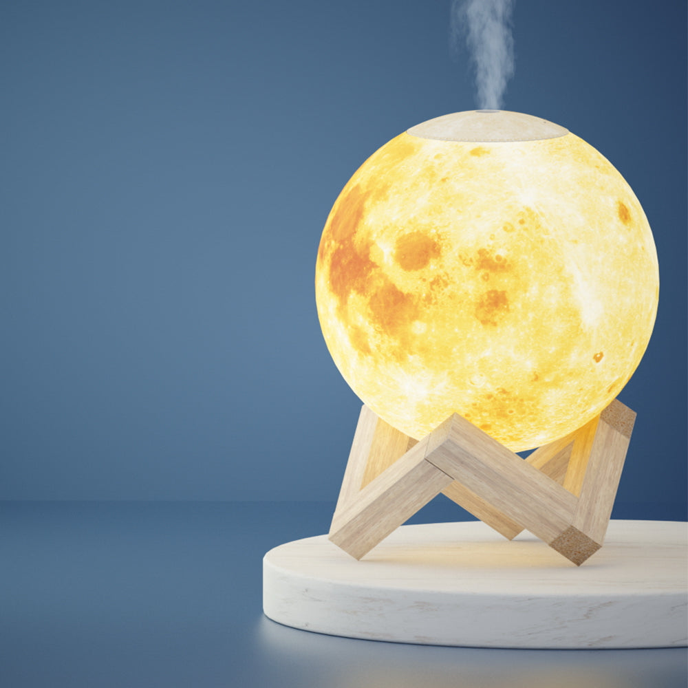 Ultrasonic Aroma Diffuser | Moon Lamp | 880ml