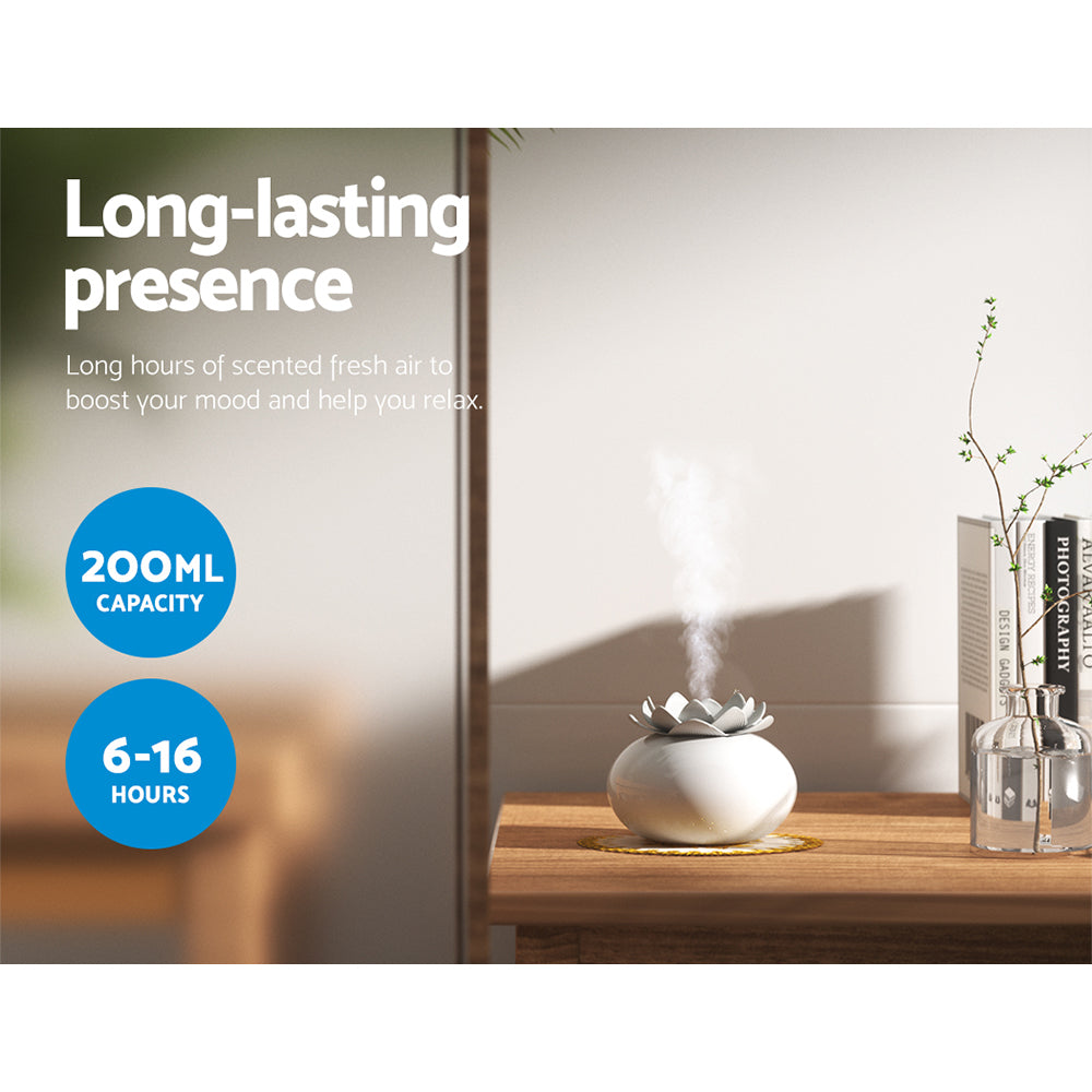 Ultrasonic Aroma Diffuser | Lotus | 200ml