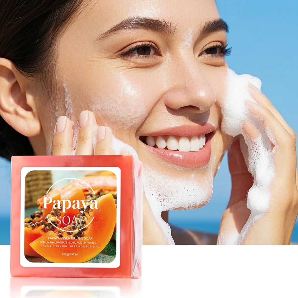Papaya Extract Nourishing Handmade Soap