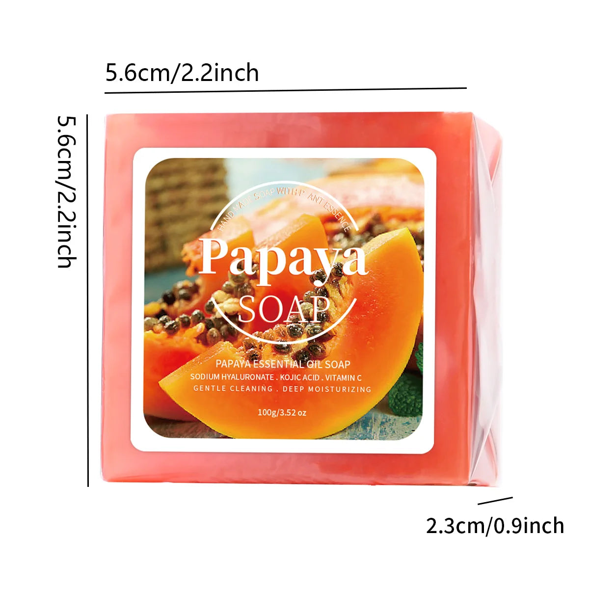 Papaya Extract Nourishing Handmade Soap
