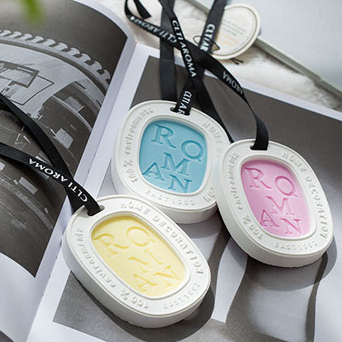 Hanging Aromatherapy Wax Tablets | Home & Car Air Freshener
