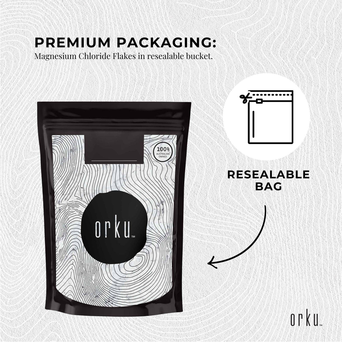 Magnesium Chloride Flakes | Bath Salts | 400g