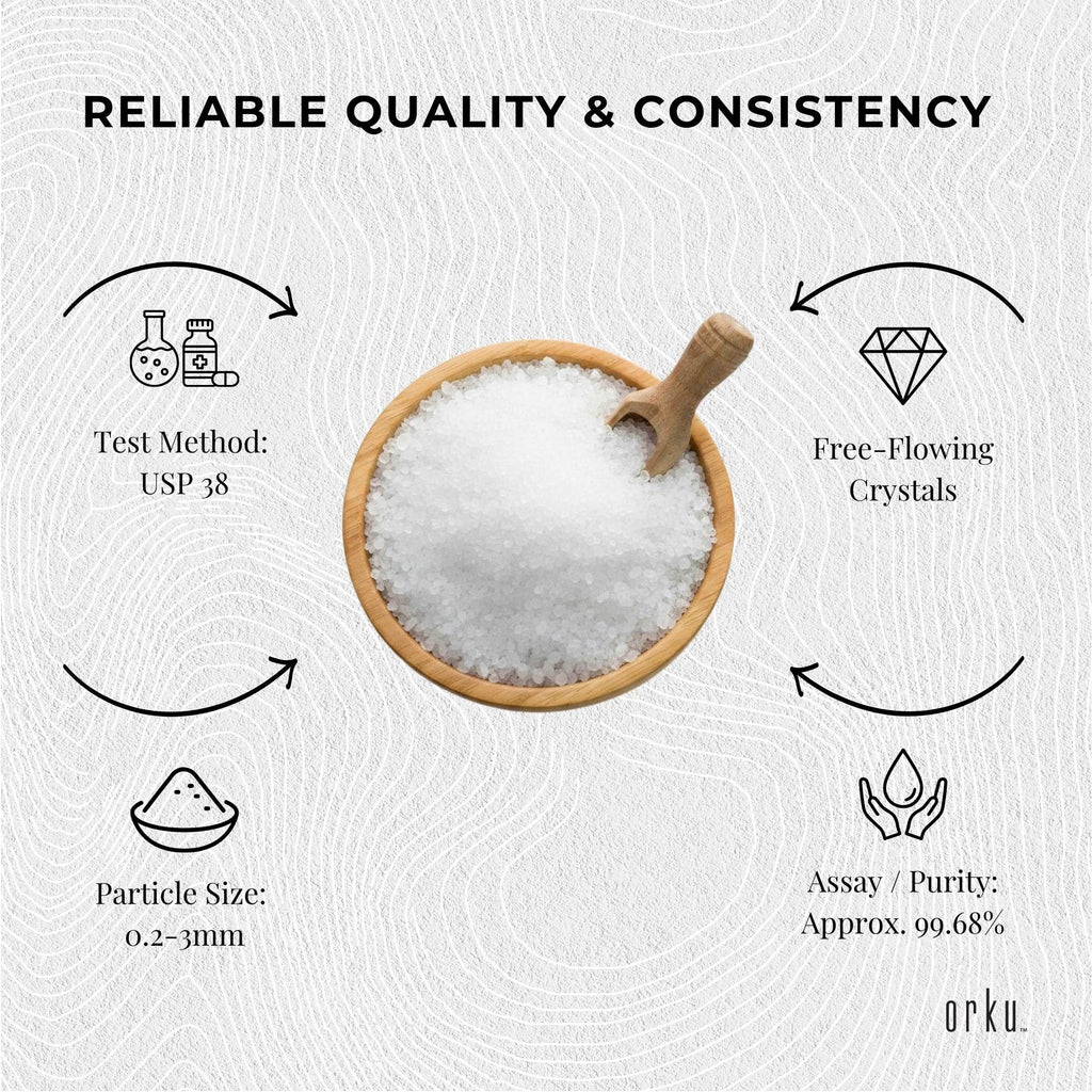 Epsom Salt Crystals | Magnesium Sulphate | 400g
