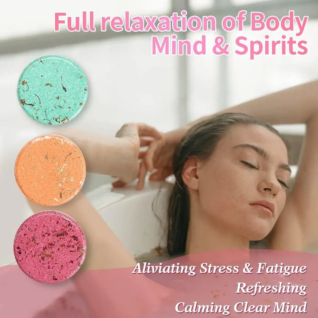Aromatherapy Shower Steamers | Spa Gift Set | 35g × 6