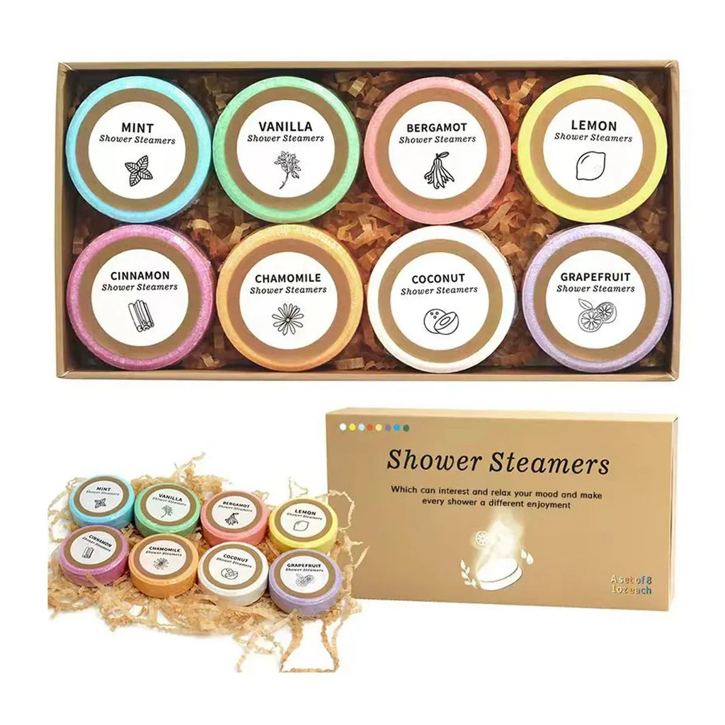Aromatherapy Shower Steamers | Spa Gift Set | 35g × 6