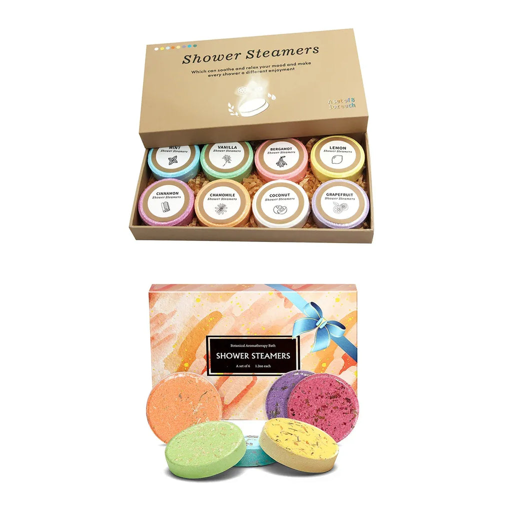 Aromatherapy Shower Steamers | Spa Gift Set | 35g × 6