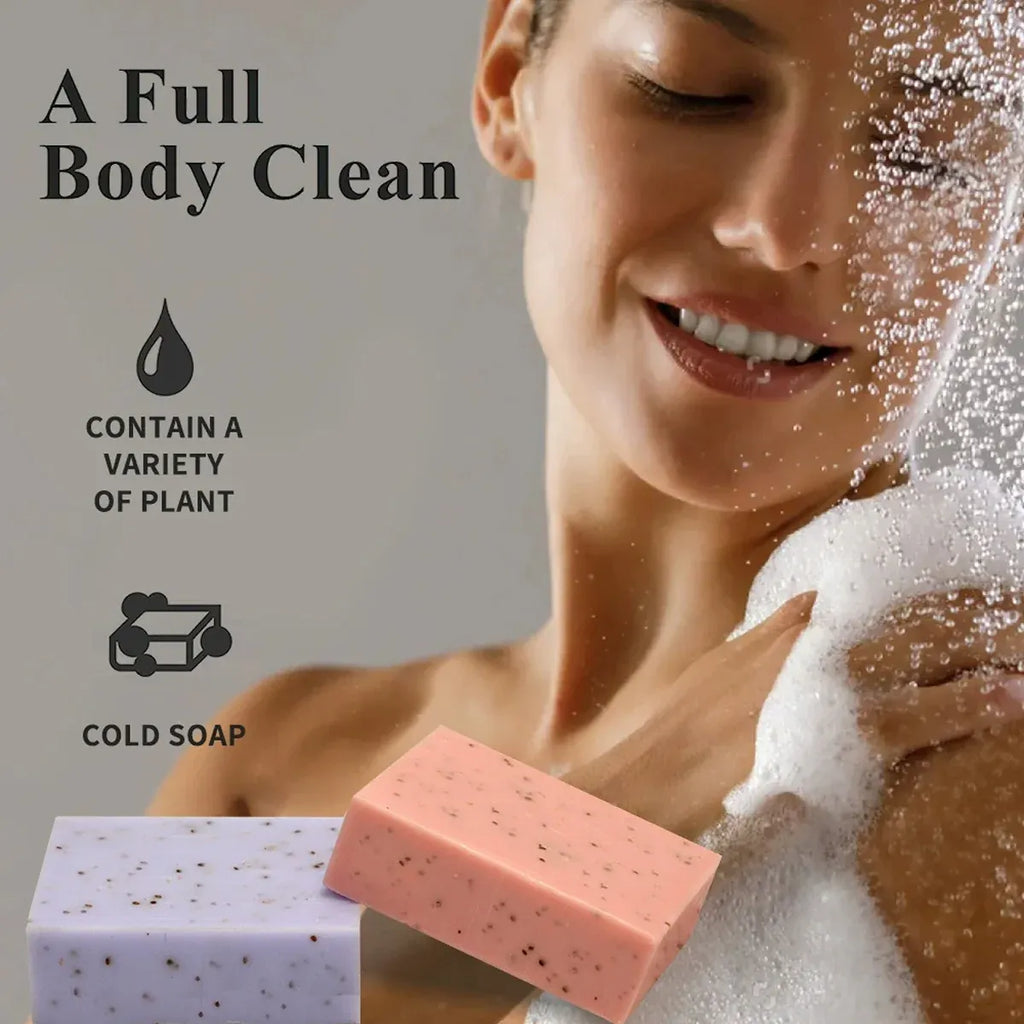Seaweed & Coconut Scrub Soap Bar | 2-Pack