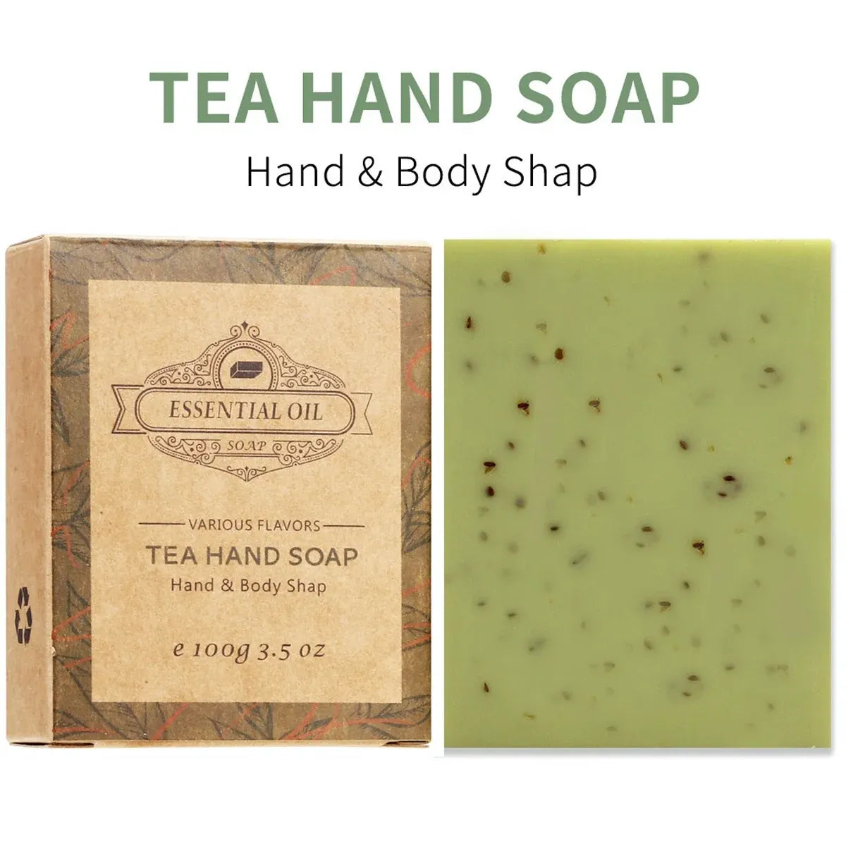 Seaweed & Coconut Scrub Soap Bar | 2-Pack
